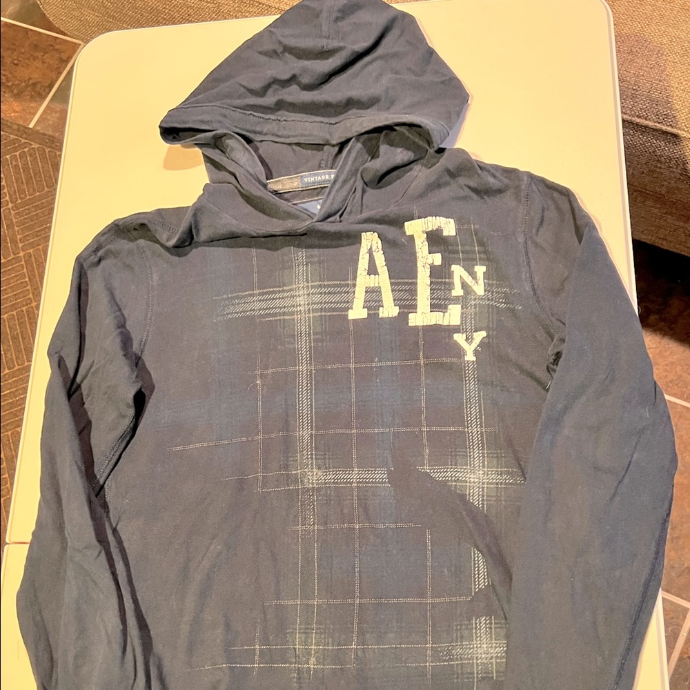 Vintage American Eagle - long sleeve hooded tee